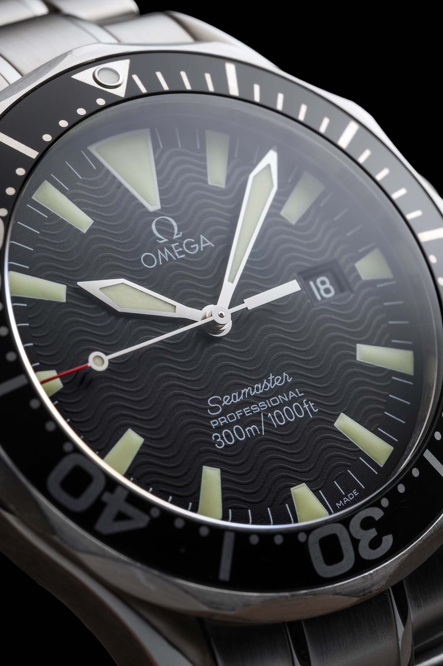 Omega Seamaster Professional 41 300m Black (Omega Factory Serviced 2025) 2264.50.00